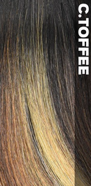 Peluca Vanessa Honey-C Swissilk Lace Front con raya lateral en C TCHB JEPIX (01) 