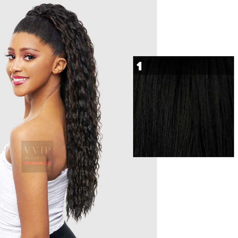 Drawstring Express Curl Synthetic Hair Ponytail - ST DEXIE