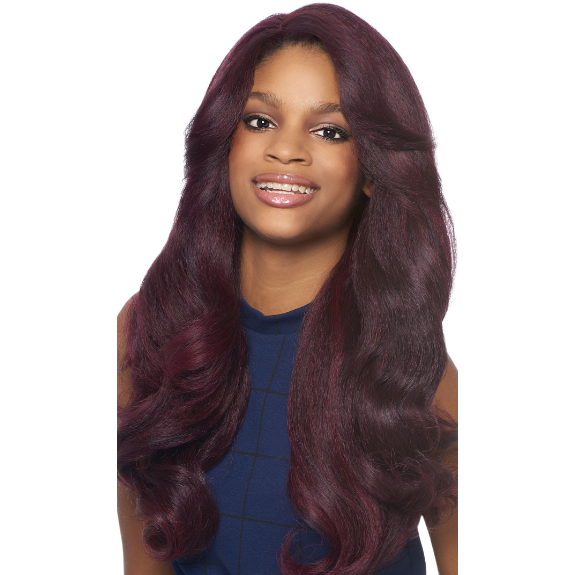 DOMINICAN BLOW OUT RELAXED - OUTRE BATIK BUNDLE SYNTHETIC LACE FRONT WIG - PickupEZ.com