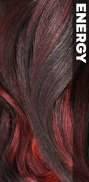 Peluca frontal de encaje con mezcla de cabello humano brasileño Vanessa Honey C TCHB Chelis