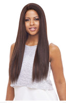 Peluca Vanessa Infinity Lace Front Flex Part, mezcla de cabello humano brasileño FIN HB ETHIO (01)