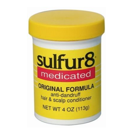 Sulfur 8 Medicated ORIGINAL Formula Anti-Dandruff Hair & Scalp Conditioner 2oz/4oz/7.25oz (0107)