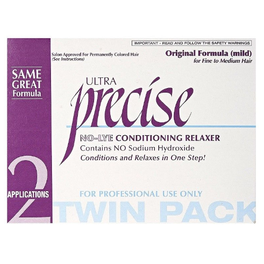 Precise No Lye Original(Mild) Relaxer Twin Pack (96)