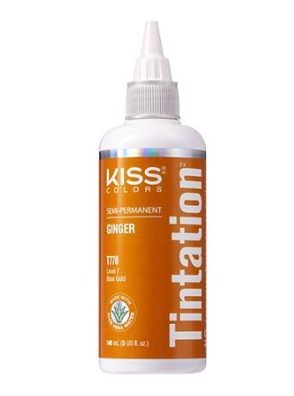 KISS COLORS Tintation Semi-Permanent Hair Color-T770 - Ginger 5oz (S7)