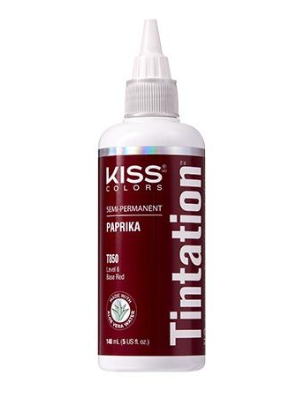 KISS COLORS Tintation Semi-Permanent Hair Color-T850 - Paprika 5oz (S6)
