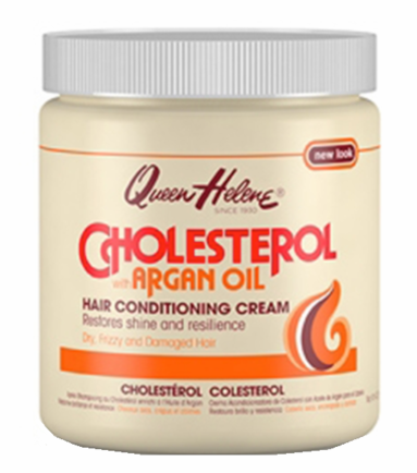 Queen Helene Cholesterol with Argan Oil Hair Conditioning Cream 15 oz (25)