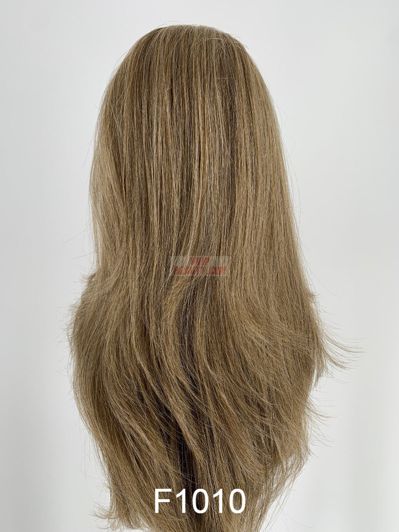 VANESSA HONEY-88 BRAZILIAN HUMAN HAIR BLEND WHOLE LACE ALL-HANDTIED WIG T88HB BERLIN (01)