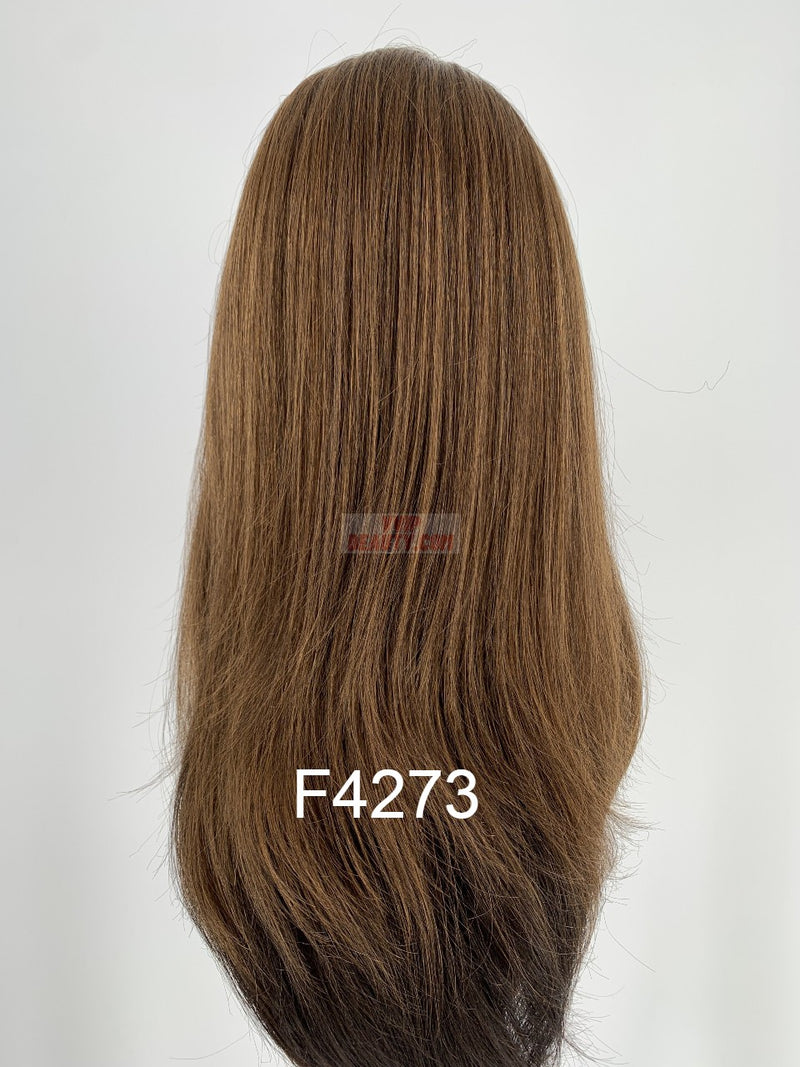 VANESSA HONEY-88 BRAZILIAN HUMAN HAIR BLEND WHOLE LACE ALL-HANDTIED WIG T88HB BERLIN (01)