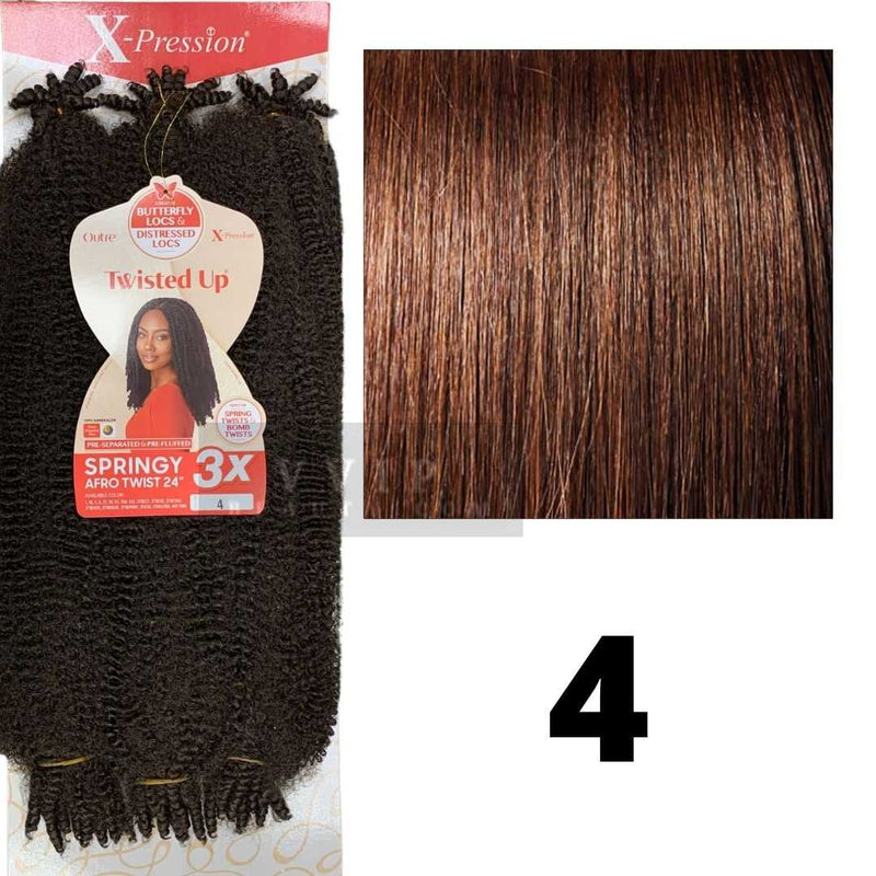 Outre Synthetic Braid - X PRESSION TWISTED UP 3X SPRINGY AFRO TWIST 24" ^