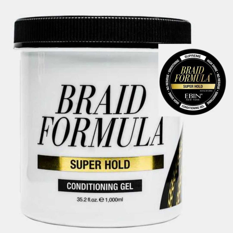 Ebin New York Lock'n Pomade Braid Formula Super Hold 11 oz