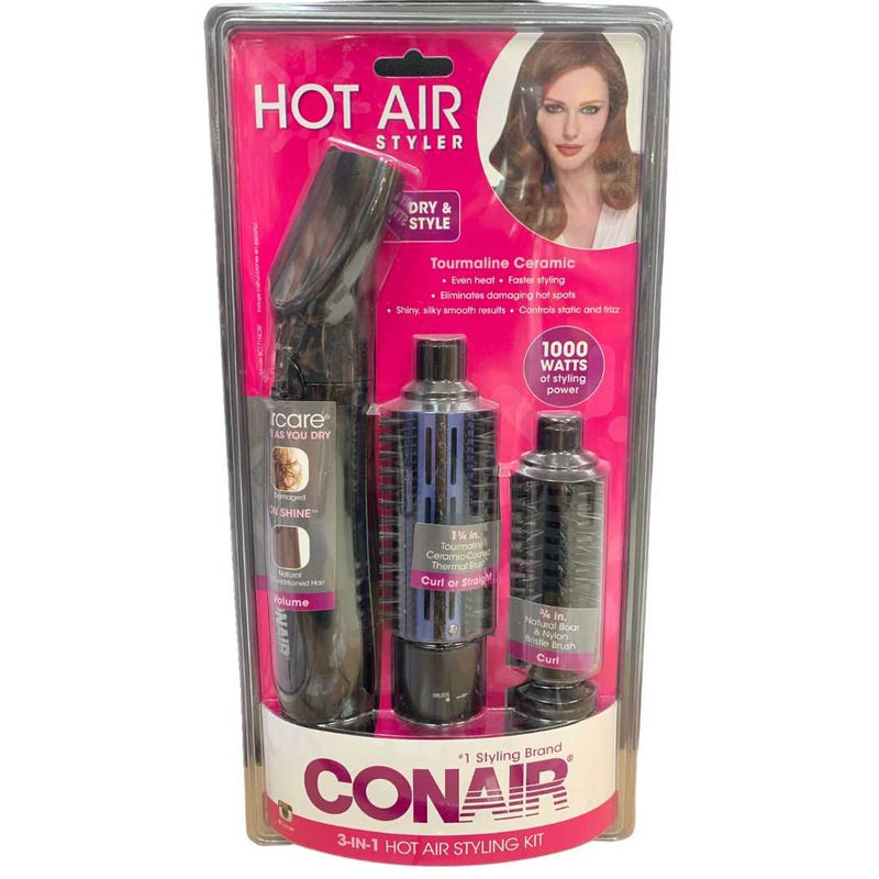 Conair Bc171Ncs Ceramic Ionic Hot Air Brush Black 1 25 Inch