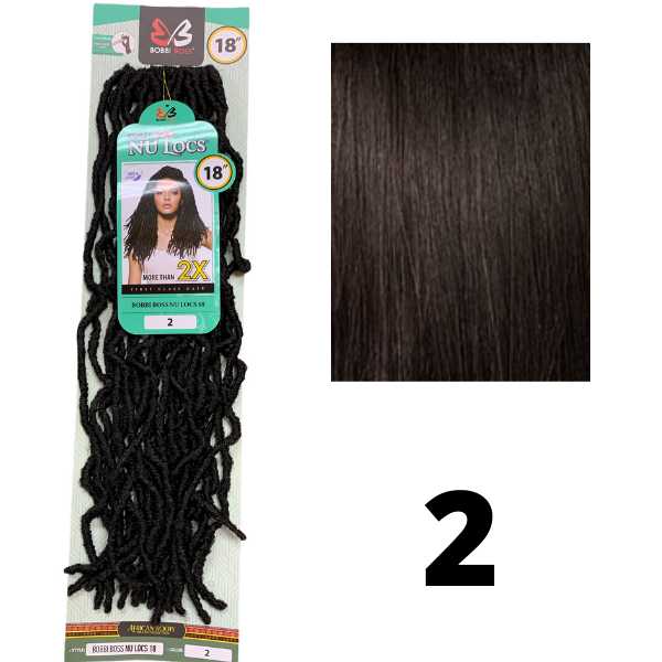 Bobbi Boss Synthetic Braids Nu Locs 18"