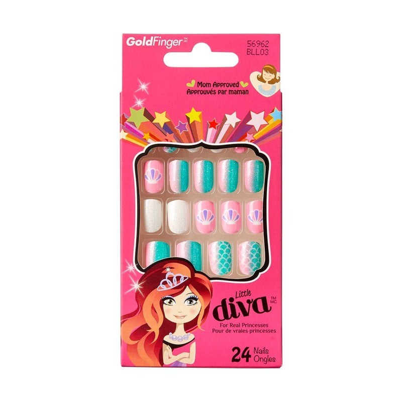 GF LITTLE DIVA STICKER NAILS-PREMIERE-Bll03