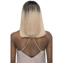 PELUCA VIVICA A FOX DE 14" CORTE BOB LISO CON DIADEMA DE TERCIOPELO NEGRO - HB ARAH (01)