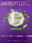 BVW11 - PELUCA DE PELO HUMANO VIRGEN BRASILEÑO REMI