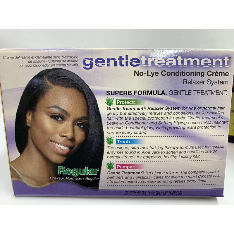Gentle Treatment No-Lye Conditioning Creme Relaxer System Regular (B00003)