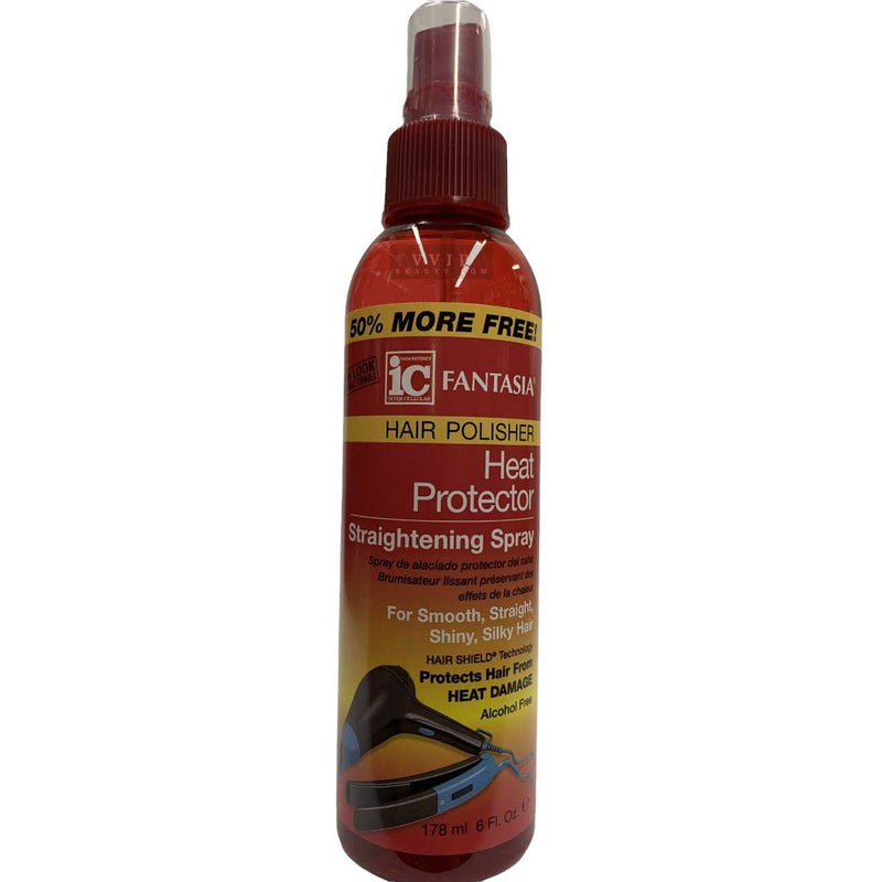 Fantasia IC Hair Polisher Heat Protector Straightening Spray 6oz (B00001)