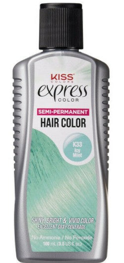 KISS EXPRESS COLORS SEMI-PERMANENT 3.5oz-22 Color (202-)