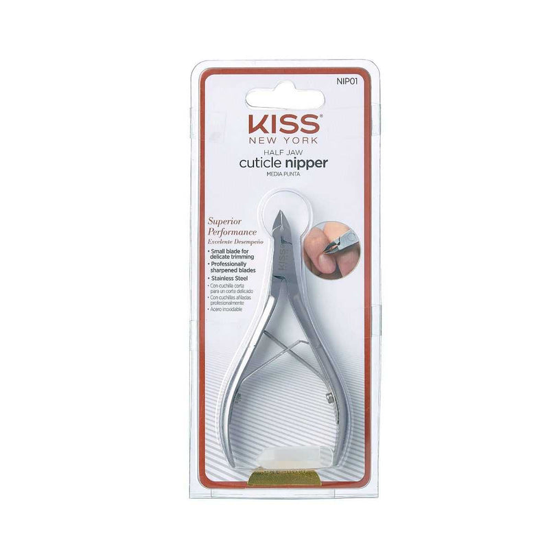 Kiss Half Jaw Cuticle Nipper Premium - NIP01 (S20.M17)