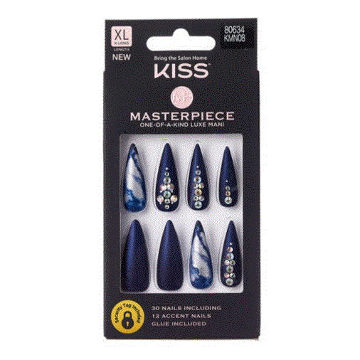 CoKISS Masterpiece Kitty Gurl  One-Of-Kind Luxe Main KMN08 (30 Including Nails) P (S20)