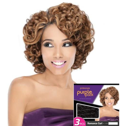 Outre Premium Purple Pack 3PCS Romance Curl