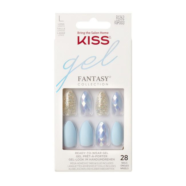 KISS Gel Fantasy 28 Nails -KGFD03 P (S20.42)
