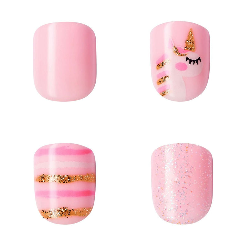 NAILS LITTLE DIVA GEL CANDY STICK-ON NAILS BLDG01(42)