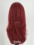 VANESSA HONEY-88 PELUCA DE MEZCLA DE CABELLO HUMANO BRASILEÑO, ENCAJE COMPLETO, TOTALMENTE ANUDADA A MANO T88HB BERLIN (01)