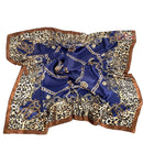 Pañuelo de seda para el cabello/Pañuelo cuadrado para el cuello/Pañuelo para bolso/Pañuelo bohemio para la cabeza/Turbante/Pañuelo para la cabeza/Bandana (61 cm × 61 cm) (22) 