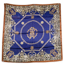 Pañuelo de seda para el cabello/Pañuelo cuadrado para el cuello/Pañuelo para bolso/Pañuelo bohemio para la cabeza/Turbante/Pañuelo para la cabeza/Bandana (61 cm × 61 cm) (22) 