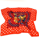 Pañuelo de seda para el cabello/Pañuelo cuadrado para el cuello/Pañuelo para bolso/Pañuelo bohemio para la cabeza/Turbante/Pañuelo para la cabeza/Bandana (61 cm × 61 cm) (22) 