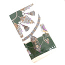 Pañuelo de seda para el cabello/Pañuelo cuadrado para el cuello/Pañuelo para bolso/Pañuelo bohemio para la cabeza/Turbante/Pañuelo para la cabeza/Bandana (61 cm × 61 cm) (22) 