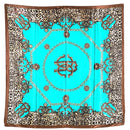 Pañuelo de seda para el cabello/Pañuelo cuadrado para el cuello/Pañuelo para bolso/Pañuelo bohemio para la cabeza/Turbante/Pañuelo para la cabeza/Bandana (61 cm × 61 cm) (22)