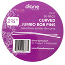 Paquete de 80 horquillas curvas de 2½”