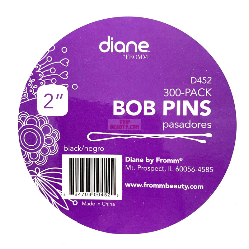 300 Pack 2" Bob Pins Black-Bronze (57)