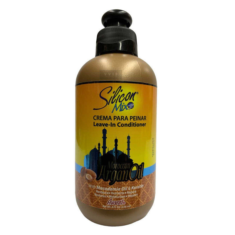 Silicon Mix Moroccan Argan Oil Leave-In Conditioner 8 oz
