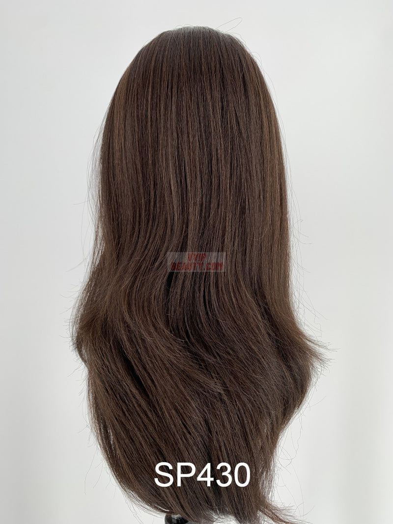 VANESSA HONEY-88 BRAZILIAN HUMAN HAIR BLEND WHOLE LACE ALL-HANDTIED WIG T88HB BERLIN (01)