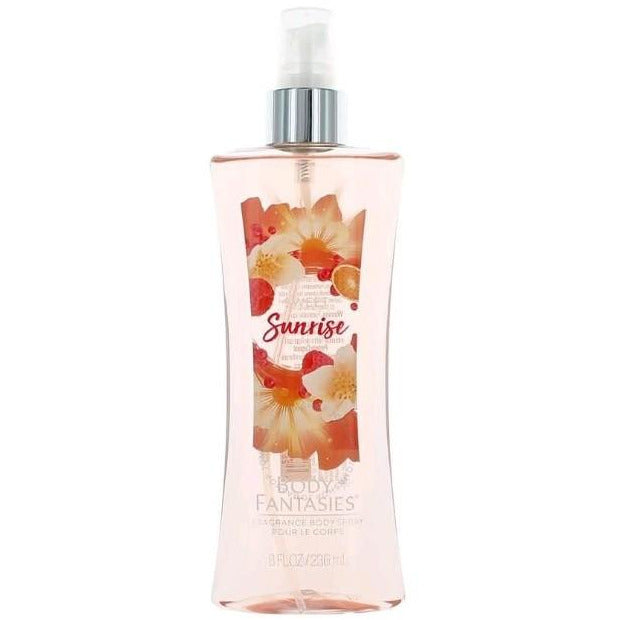 Body Fantasies Signature Fragrance Body Spray, Sweet Sunrise Fantasy 8 oz - Uplifting and Long-Lasting Scent